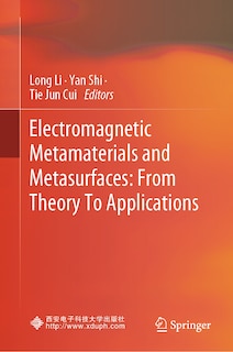 Front cover_Electromagnetic Metamaterials and Metasurfaces