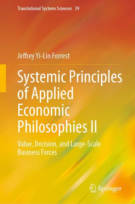 Couverture_Systemic Principles of Applied Economic Philosophies II