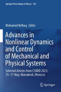 Front cover_Advances in Nonlinear Dynamics and Control of Mechanical and Physical Systems
