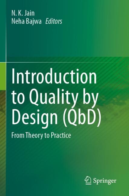 Front cover_Introduction to Quality by Design (QbD)