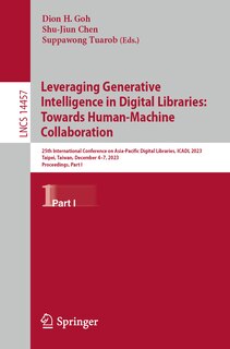 Front cover_Leveraging Generative Intelligence in Digital Libraries