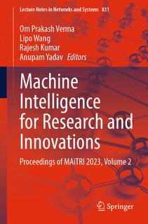 Front cover_Machine Intelligence for Research and Innovations