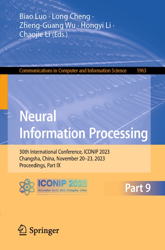 Front cover_Neural Information Processing