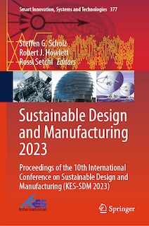 Front cover_Sustainable Design and Manufacturing 2023