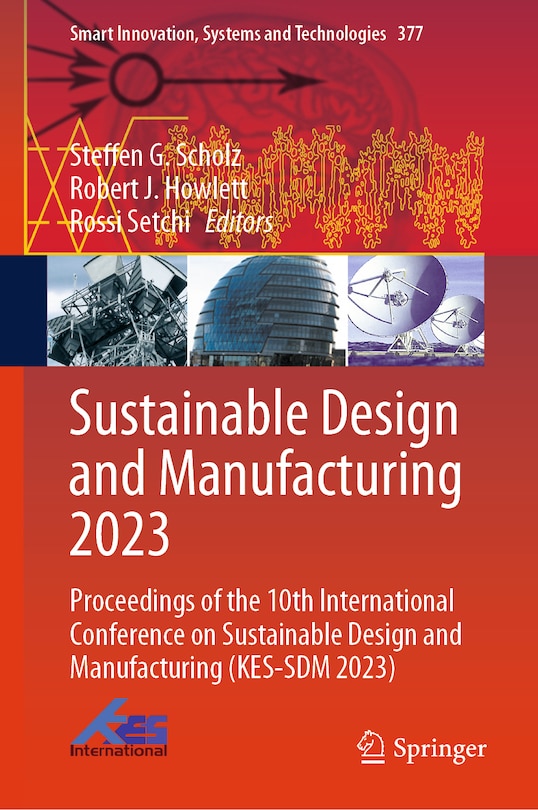 Front cover_Sustainable Design and Manufacturing 2023