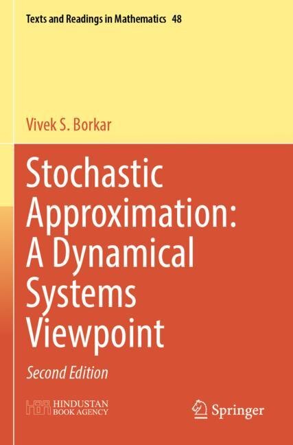 Front cover_Stochastic Approximation