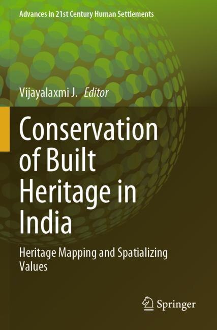 Couverture_Conservation of Built Heritage in India