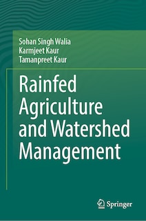 Front cover_Rainfed agriculture and watershed management