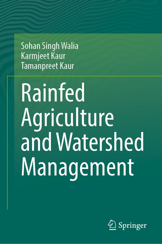 Front cover_Rainfed agriculture and watershed management