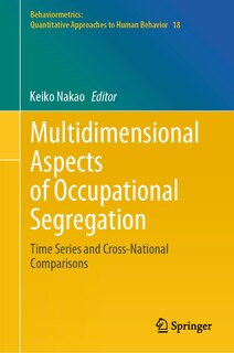 Couverture_Multidimensional Aspects of Occupational Segregation