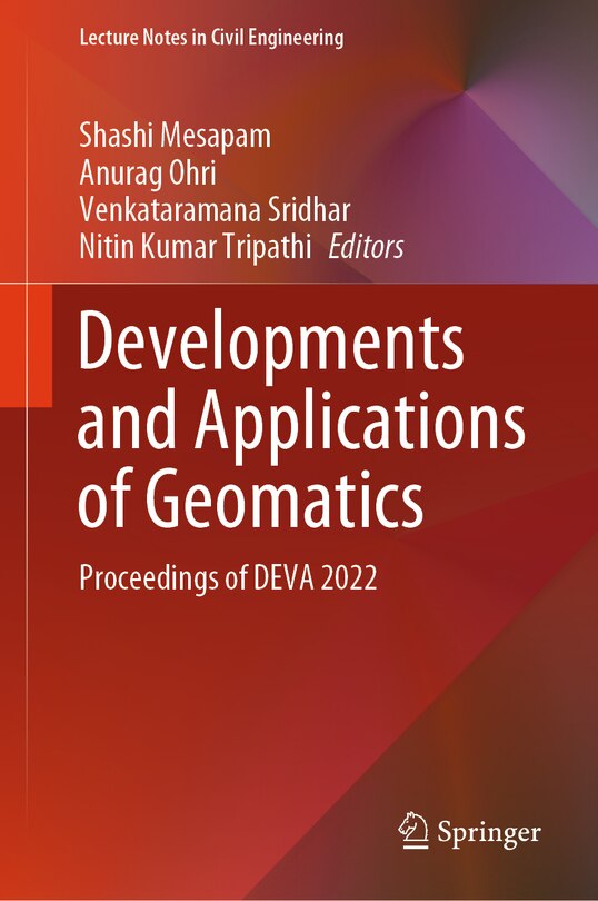 Couverture_Developments and Applications of Geomatics