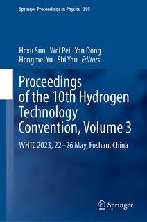 Front cover_Proceedings of the 10th Hydrogen Technology Convention, Volume 3