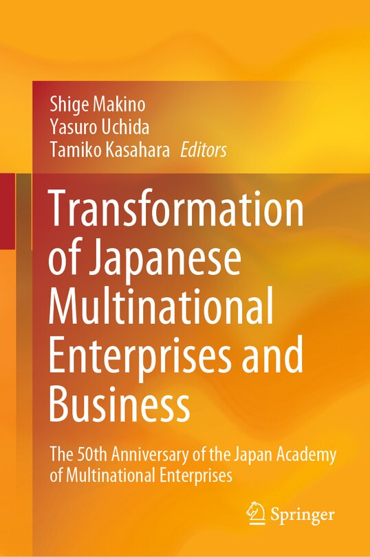 Front cover_Transformation of Japanese Multinational Enterprises and Business