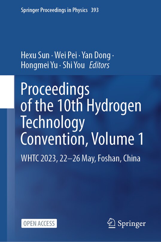 Front cover_Proceedings of the 10th Hydrogen Technology Convention, Volume 1
