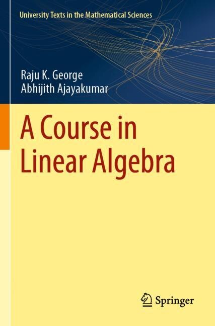 Front cover_A Course in Linear Algebra
