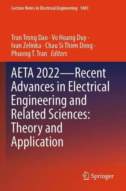Front cover_AETA 2022-Recent Advances in Electrical Engineering and Related Sciences