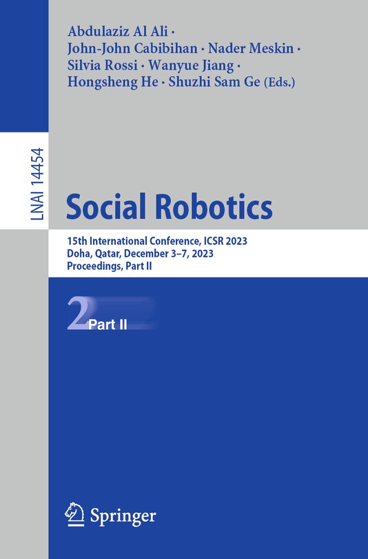 Front cover_Social Robotics