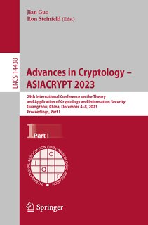 Couverture_Advances in Cryptology - ASIACRYPT 2023