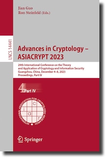Front cover_Advances in Cryptology - ASIACRYPT 2023