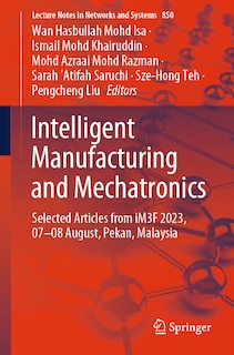 Front cover_Intelligent Manufacturing and Mechatronics