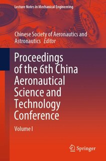 Couverture_Proceedings of the 6th China Aeronautical Science and Technology Conference