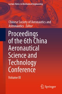 Front cover_Proceedings of the 6th China Aeronautical Science and Technology Conference