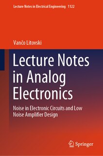 Front cover_Lecture Notes in Analog Electronics