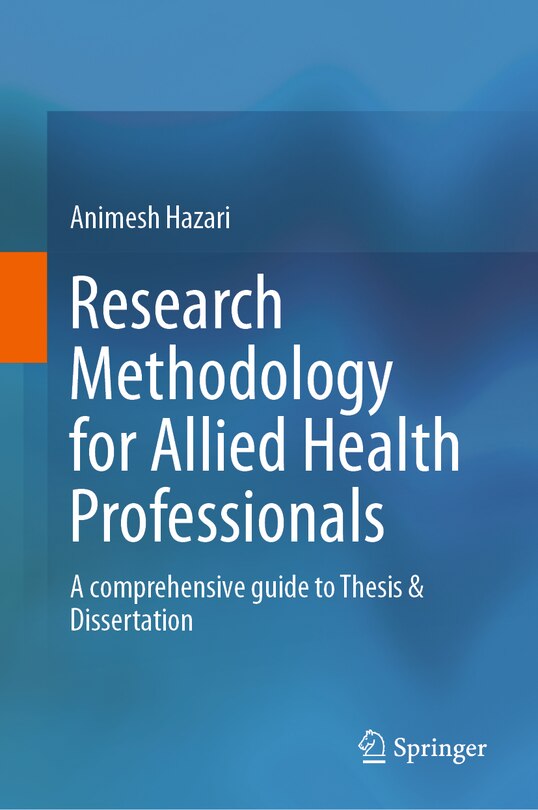 Front cover_Research Methodology for Allied Health Professionals