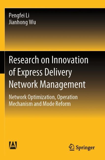 Couverture_Research on Innovation of Express Delivery Network Management