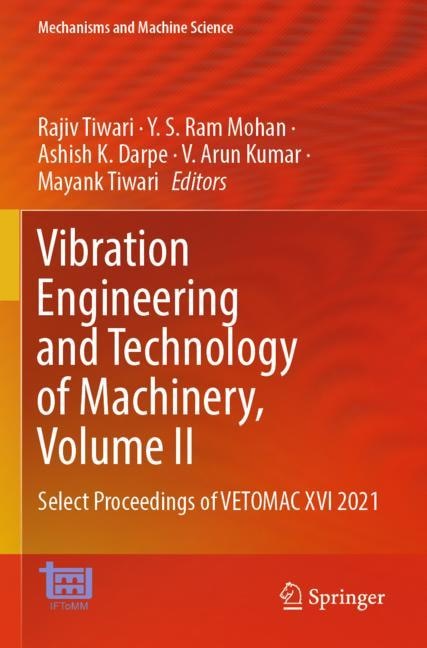Couverture_Vibration Engineering and Technology of Machinery, Volume II