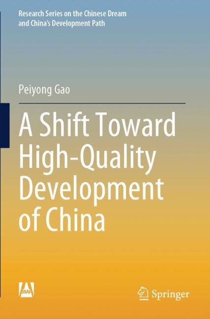 Couverture_A Shift Toward High-Quality Development of China