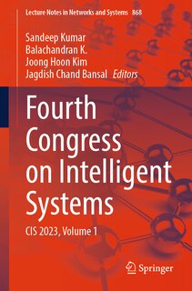 Couverture_Fourth Congress on Intelligent Systems