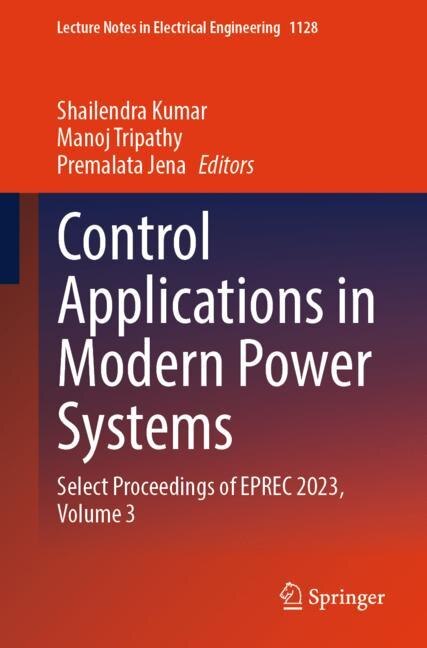 Front cover_Control Applications in Modern Power Systems