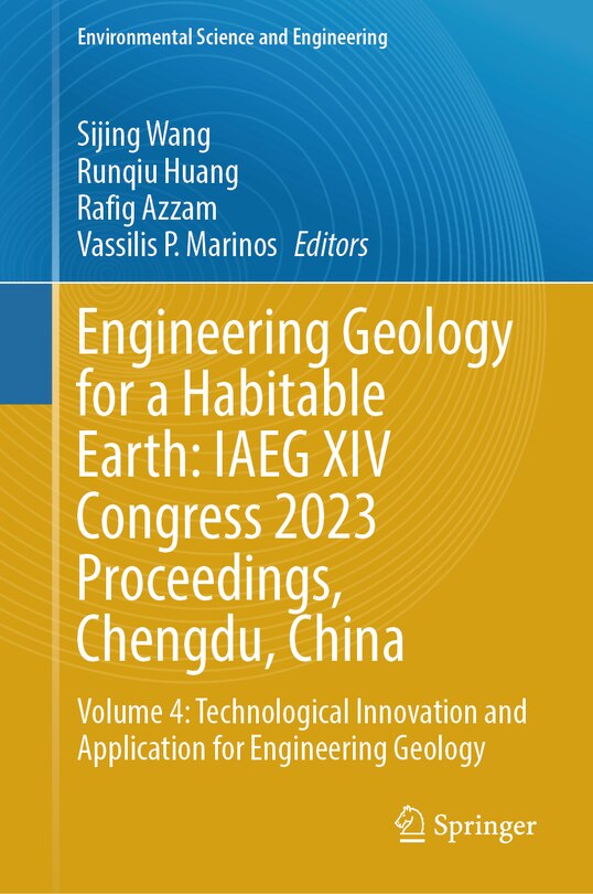 Front cover_Engineering Geology for a Habitable Earth