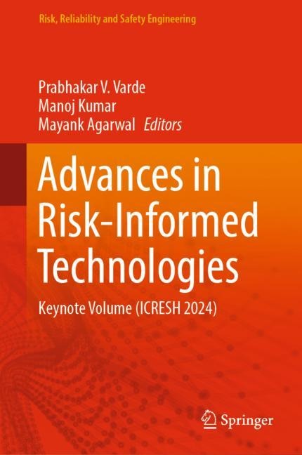 Front cover_Advances in Risk-informed Technologies