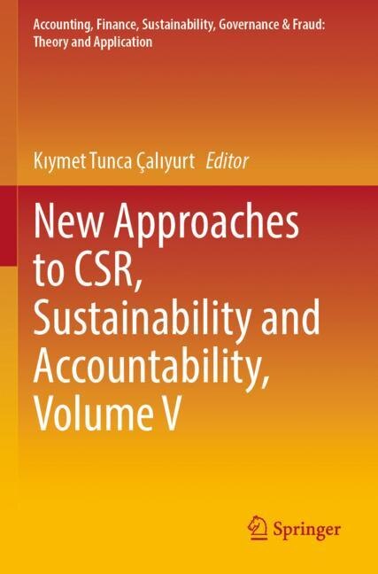 Front cover_New Approaches to CSR, Sustainability and Accountability, Volume V