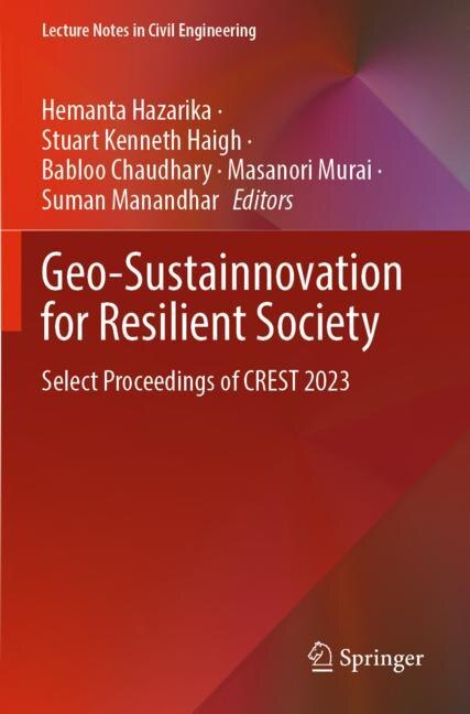 Front cover_Geo-Sustainnovation for Resilient Society