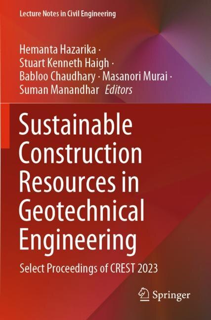 Couverture_Sustainable Construction Resources in Geotechnical Engineering