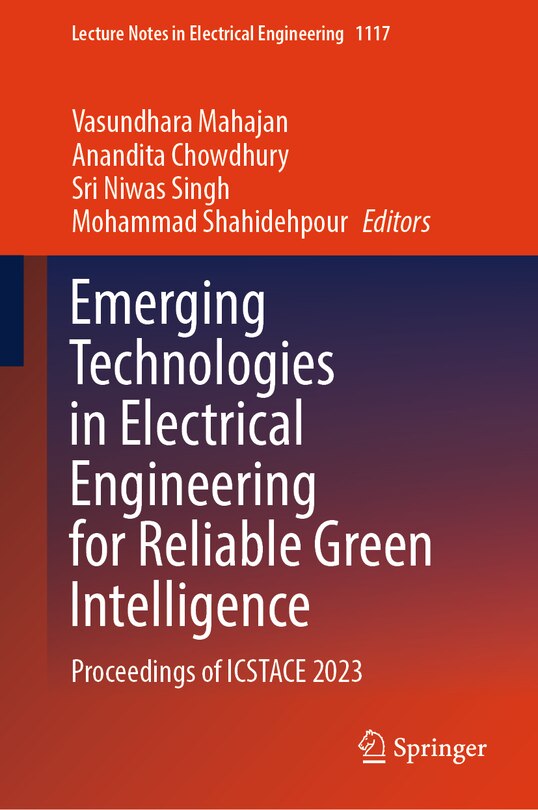 Couverture_Emerging Technologies in Electrical Engineering for Reliable Green Intelligence