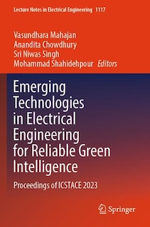 Front cover_Emerging Technologies in Electrical Engineering for Reliable Green Intelligence