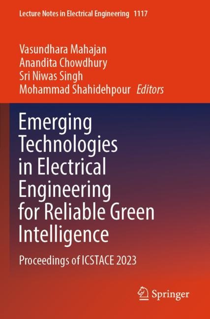 Front cover_Emerging Technologies in Electrical Engineering for Reliable Green Intelligence