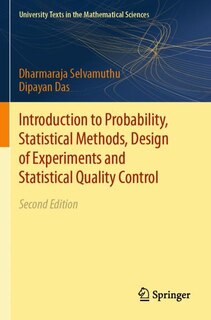 Front cover_Introduction to Probability, Statistical Methods, Design of Experiments and Statistical Quality Control