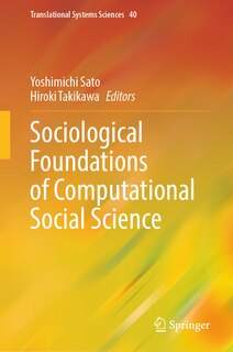 Front cover_Sociological Foundations of Computational Social Science