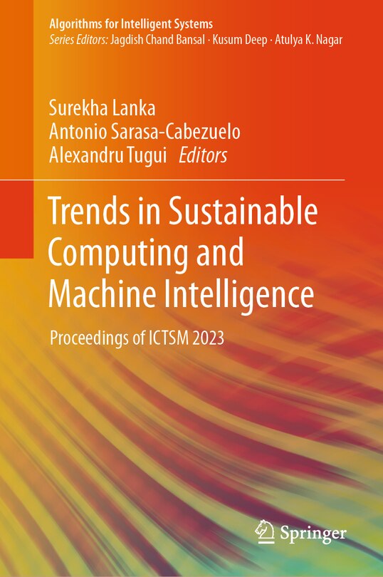 Front cover_Trends in Sustainable Computing and Machine Intelligence