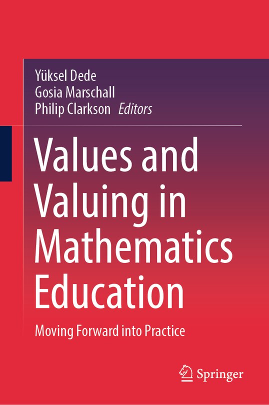Front cover_Values and Valuing in Mathematics Education
