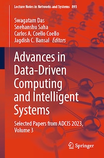 Couverture_Advances in Data-driven Computing and Intelligent Systems