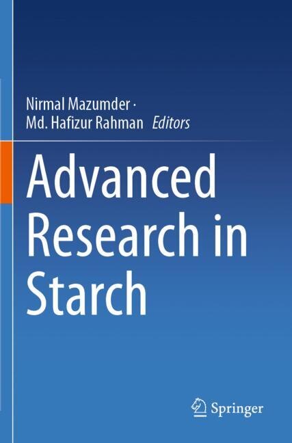 Front cover_Advanced Research in Starch
