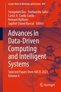 Front cover_Advances in Data-driven Computing and Intelligent Systems