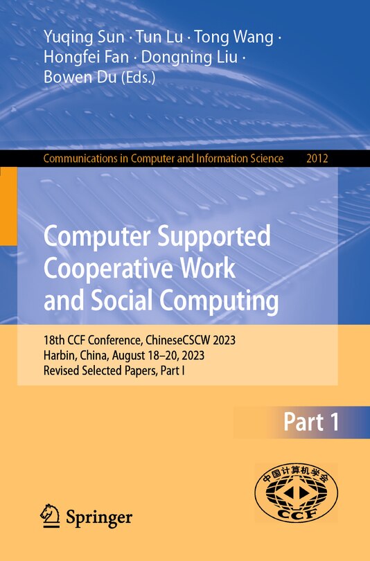 Couverture_Computer Supported Cooperative Work and Social Computing