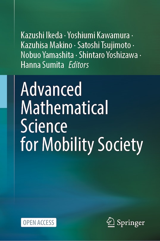 Front cover_Advanced Mathematical Science for Mobility Society